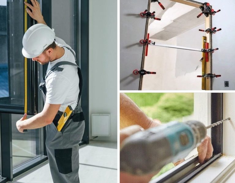 Professionell Türenmontage in Ulm, Fenstermontage in Ulm – sauber & zuverlässig Handwerker montiert ein neues Fenster und Türe fachgerecht und dichtet es sauber ab